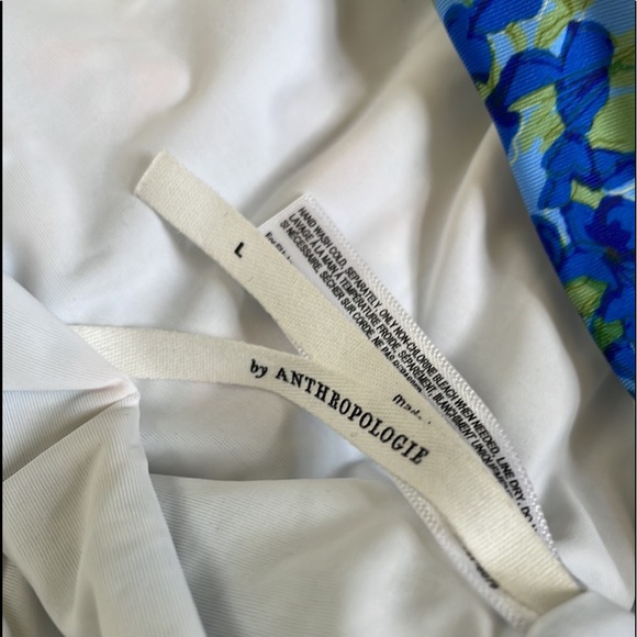NWOT Anthropologie Ruffled Plunge One Piece Swimsuit - Picture 13 of 13